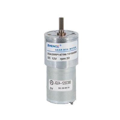 Drip Proof Small Size 24v Geared Motor , Small Hobby Electric Motors